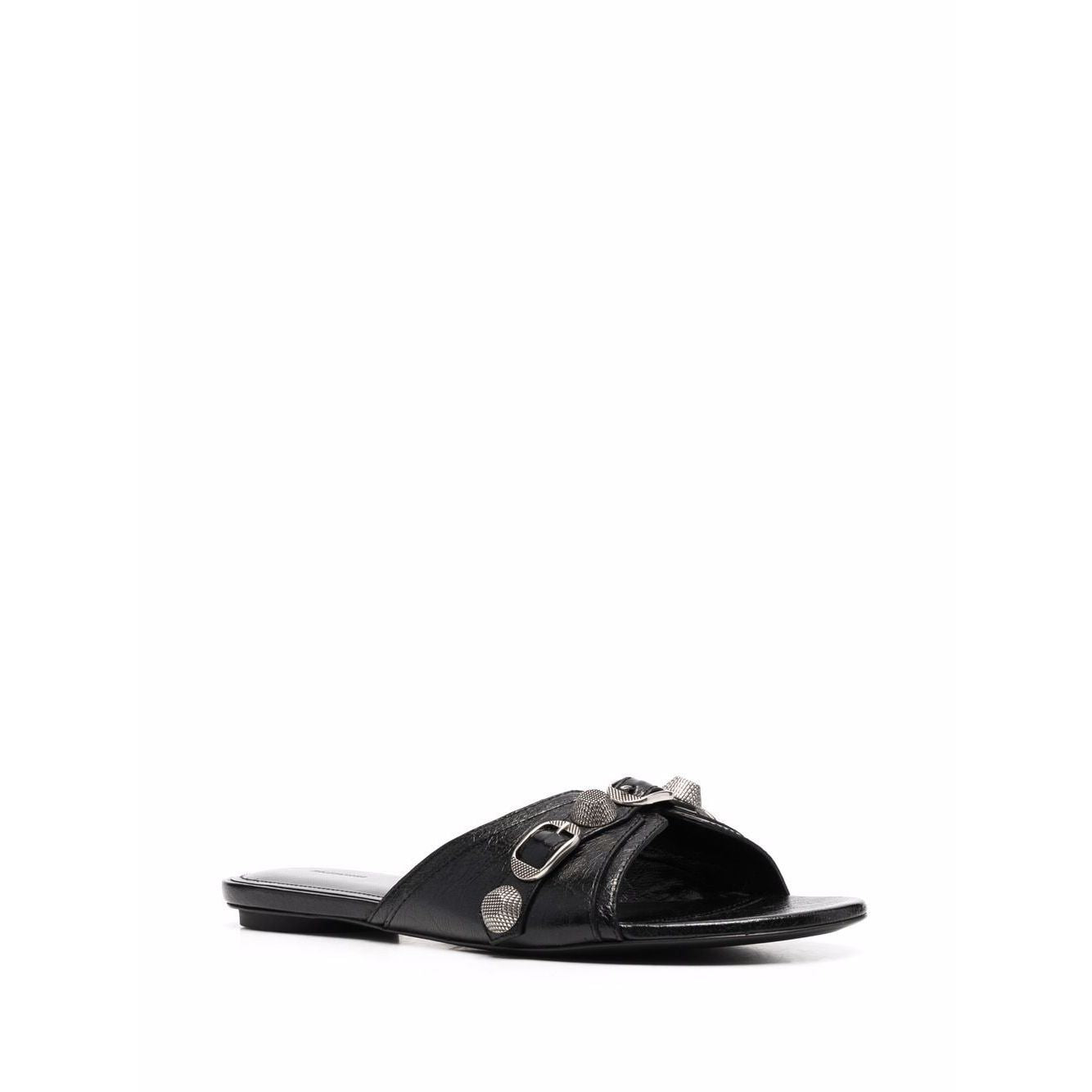 Balenciaga Cagole leather sandals Sandals