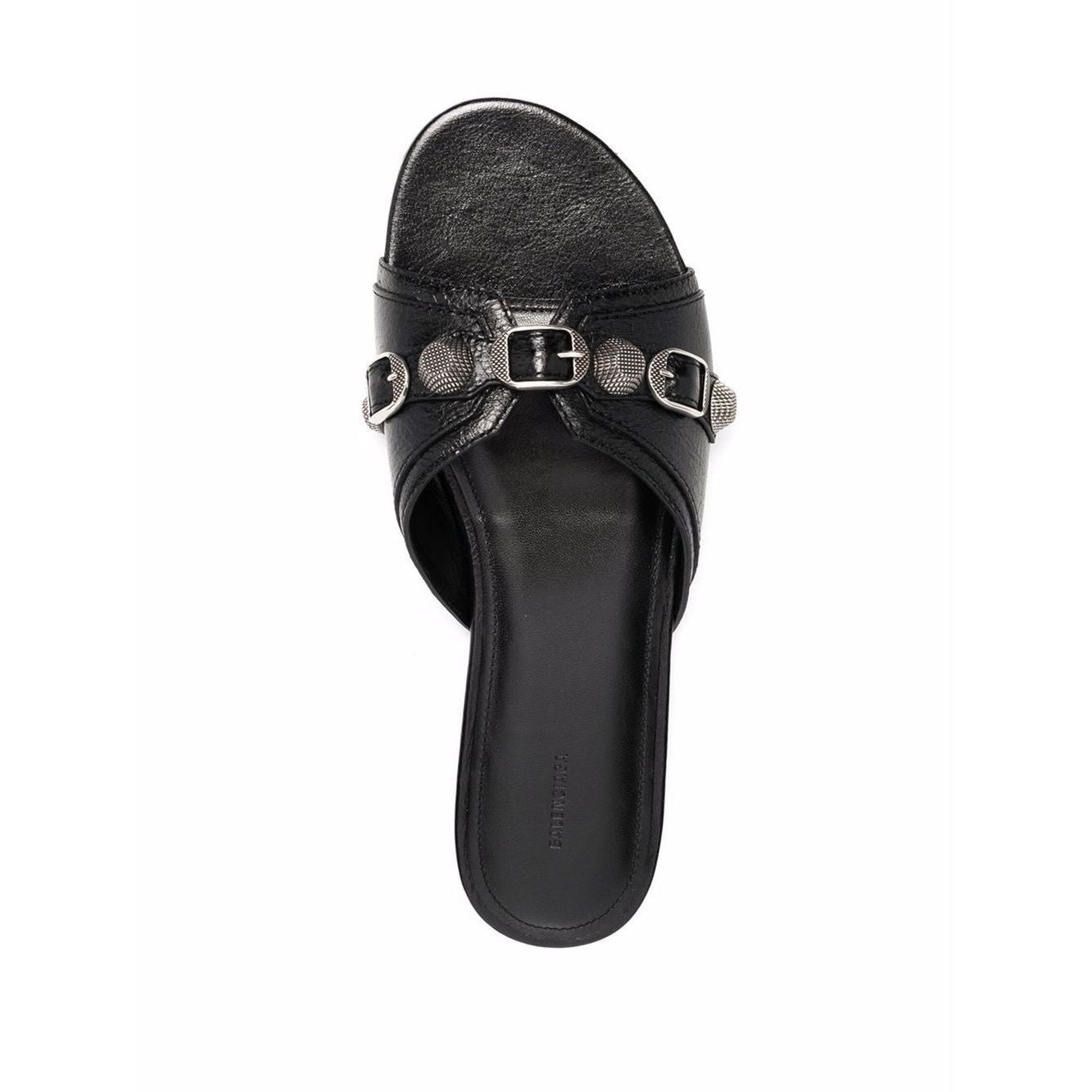 Balenciaga Cagole leather sandals Sandals