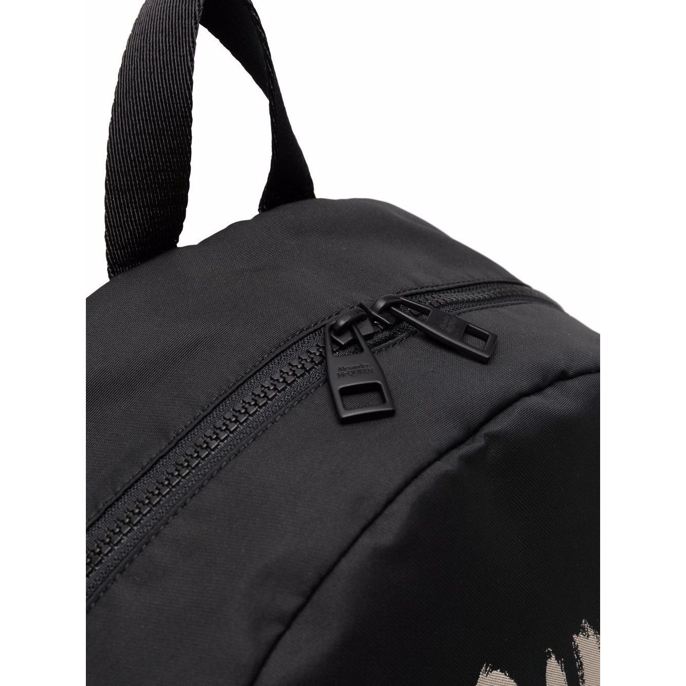 Alexander McQueen Graffiti Metropolitan Backpack Backpacks