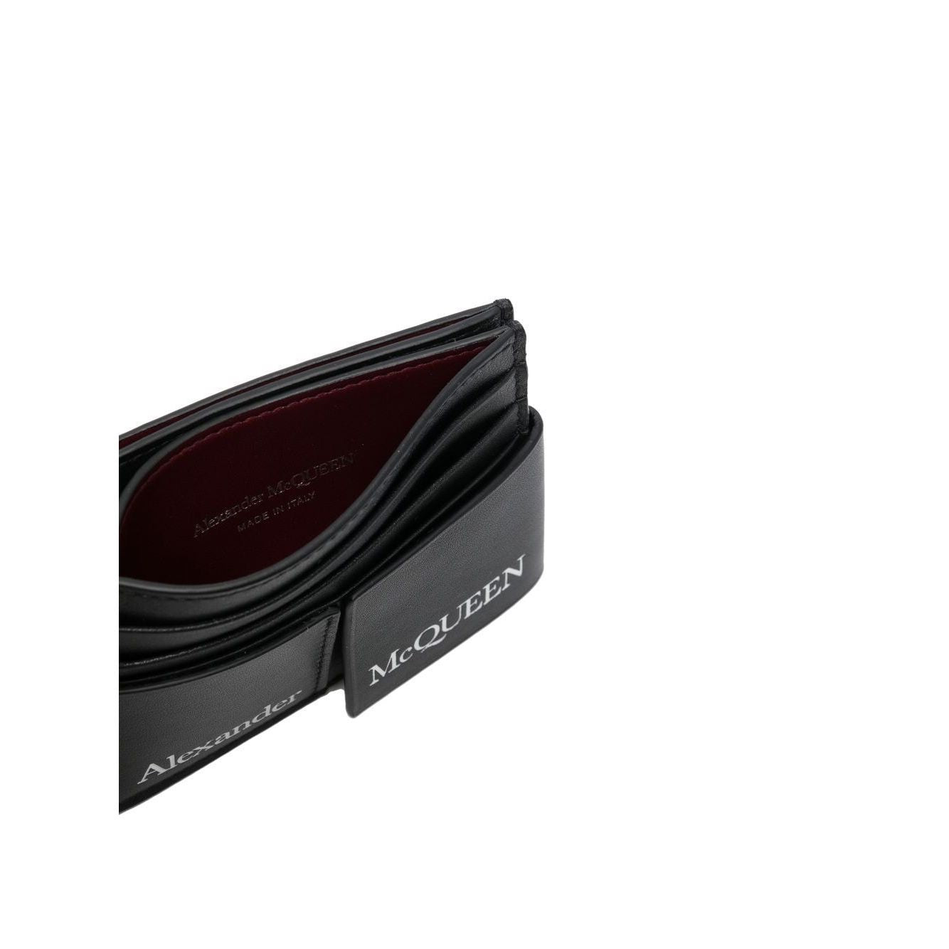 Alexander McQueen Card holder with print