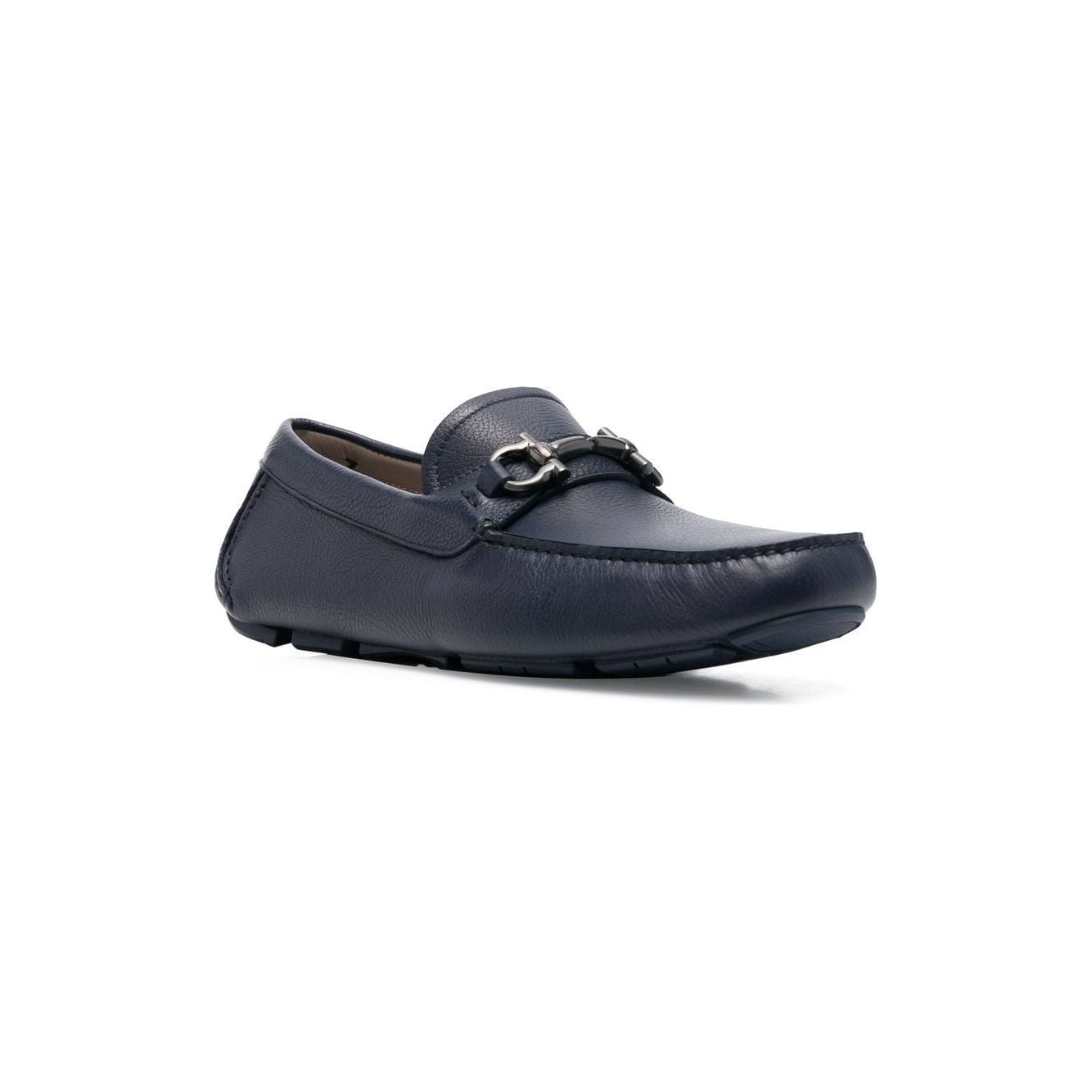 Ferragamo Gancini-buckle loafers 02C398754332066
