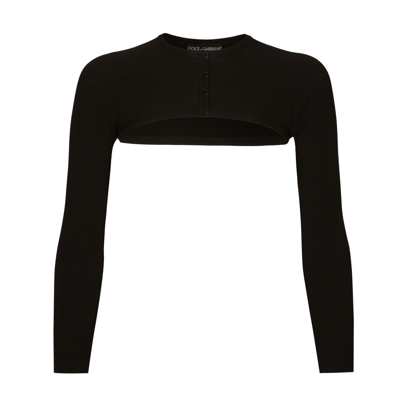 Dolce & Gabbana cropped button-fastening cardigan Topwear