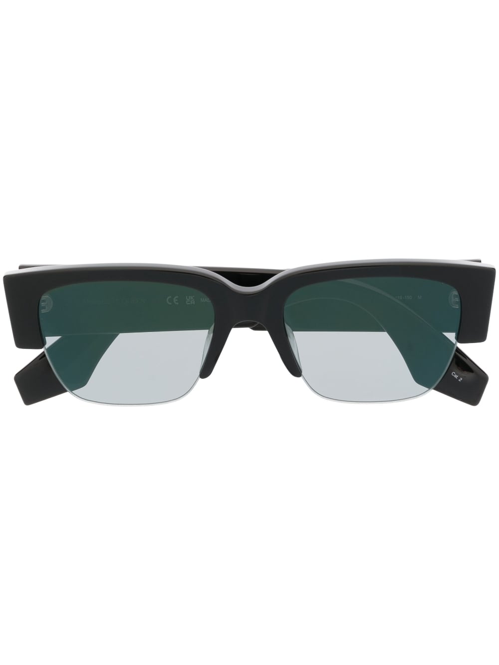 Alexander McQueen Sunglasses Black Sunglasses Alexander Mcqueen Light Gray