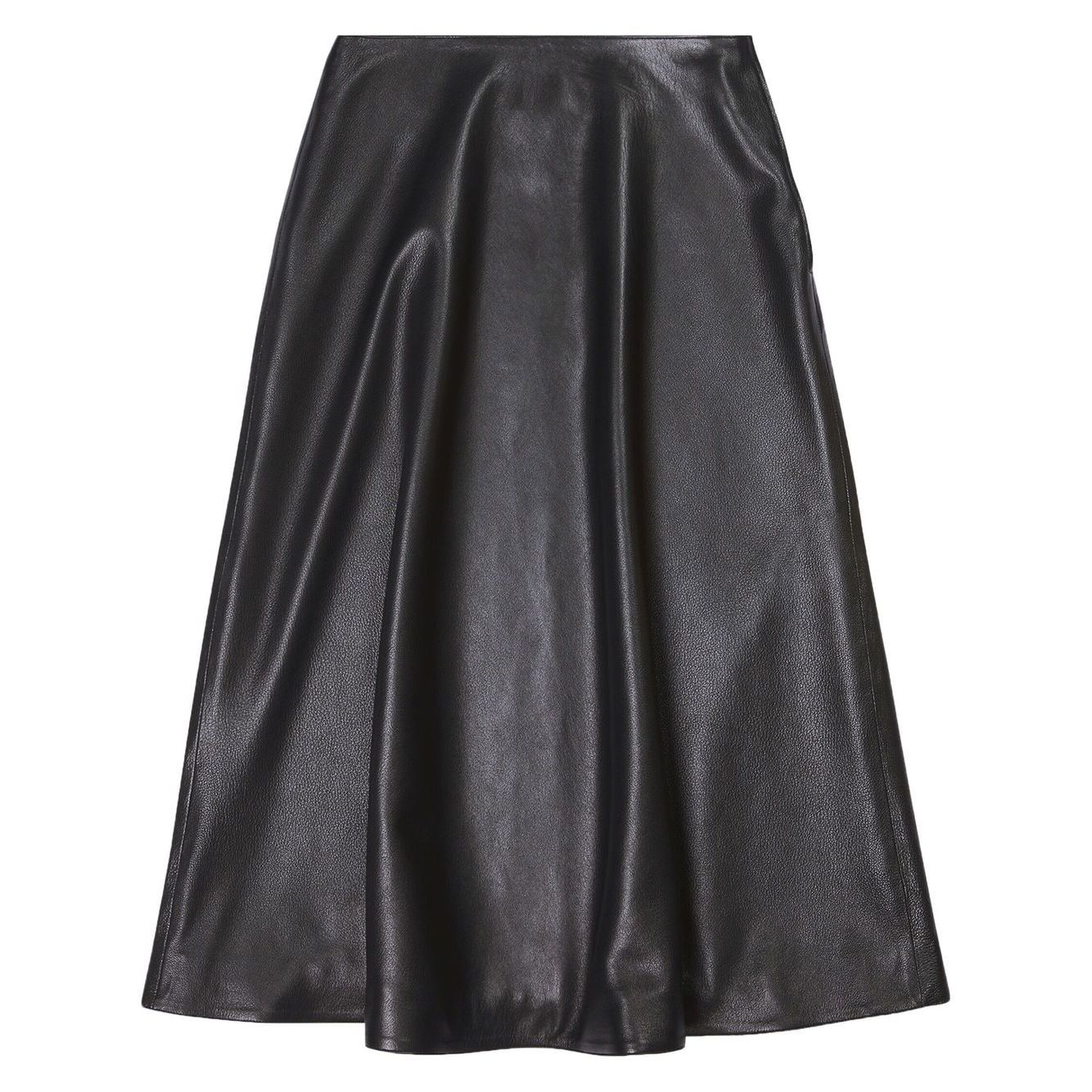 Balenciaga leather midi skirt Skirts