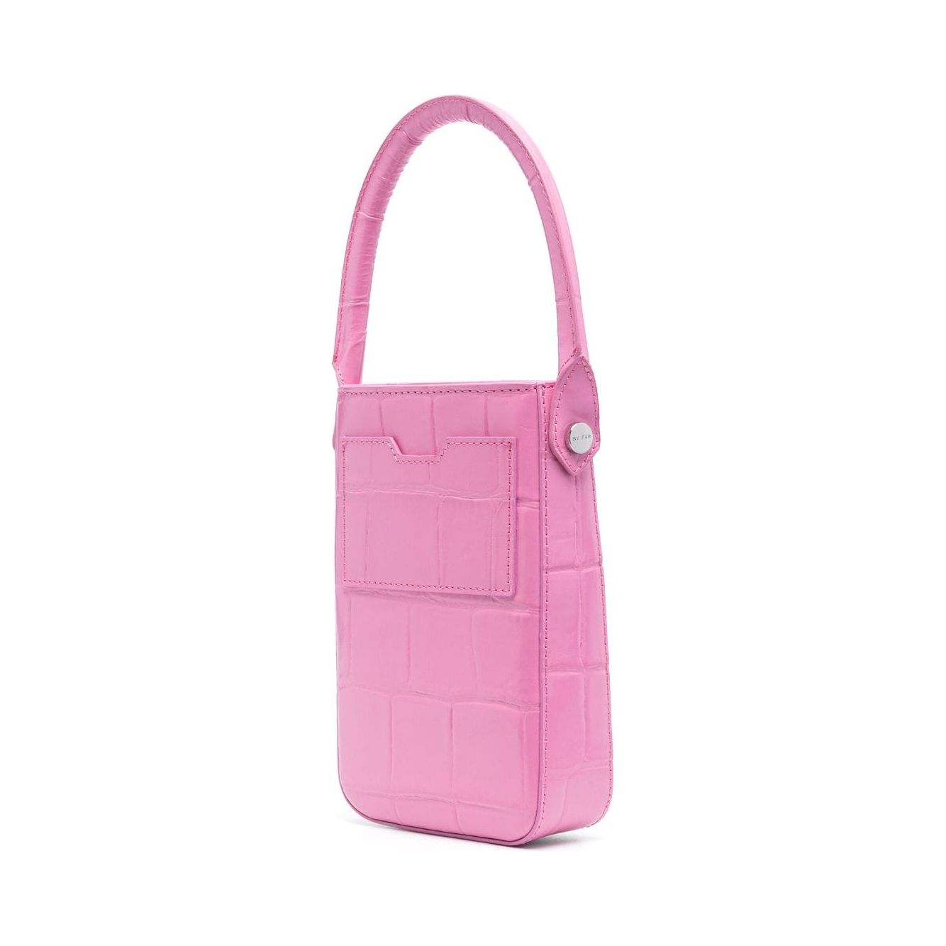 By Far Note Mini Tote Bag Fuchsia Handbag By Far Plum