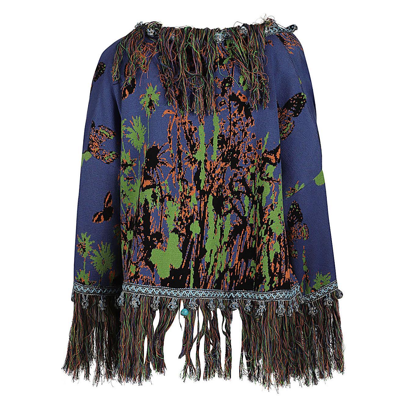 CLOCLOUDE Sweaters Blue CC23034COTONEBLU