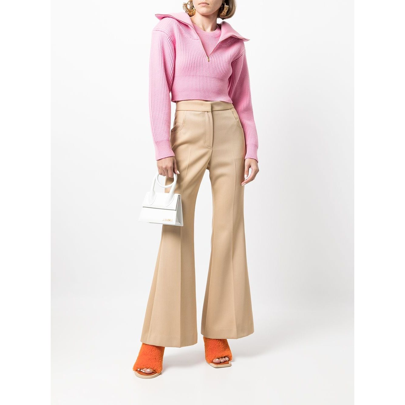 Jacquemus Le Chiquito Noeud Tote Bag Handbag JACQUEMUS Misty Rose