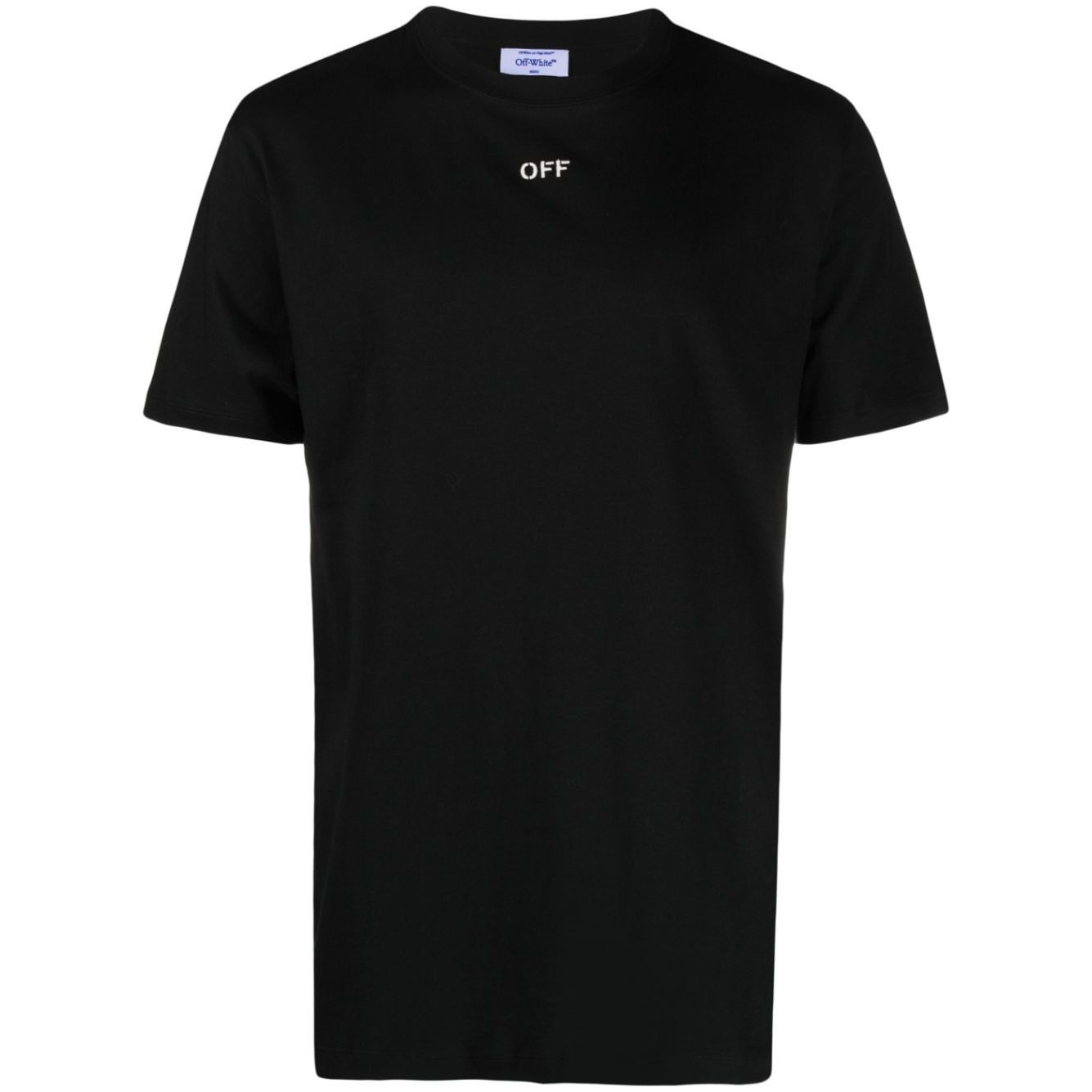 Off White Logo cotton t-shirt OMAA027F23JER0081001