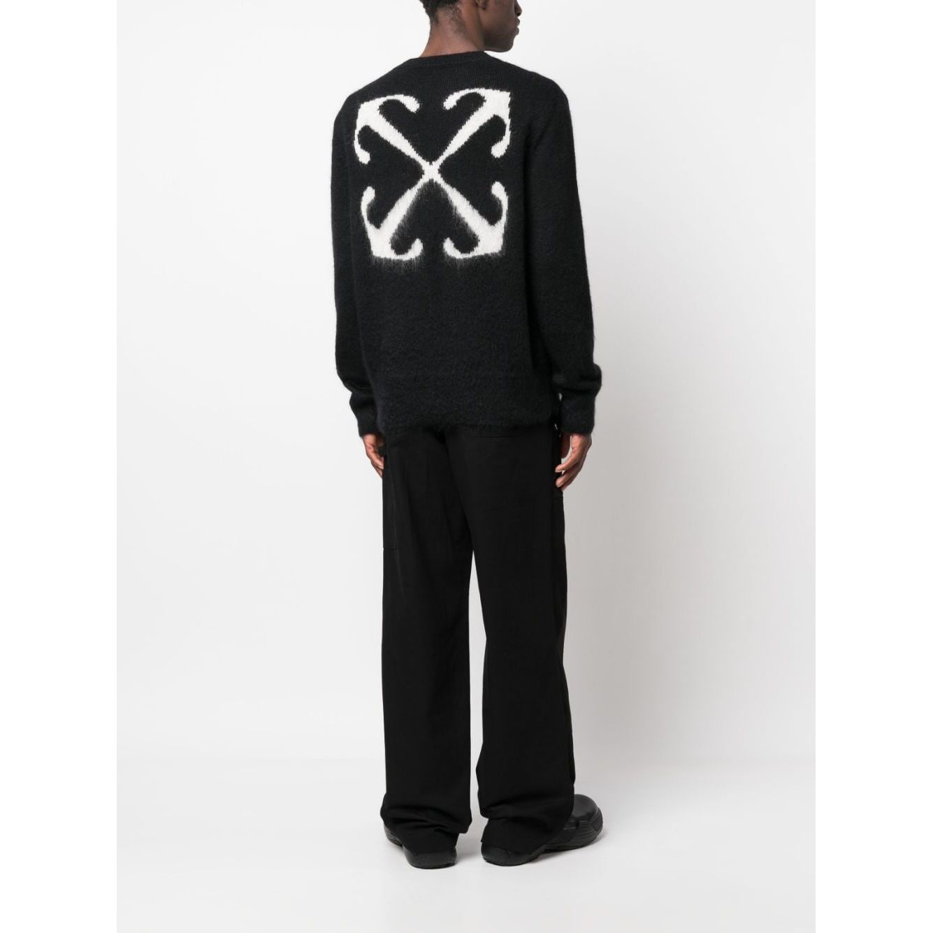 Off White Arrow Crewneck Sweater