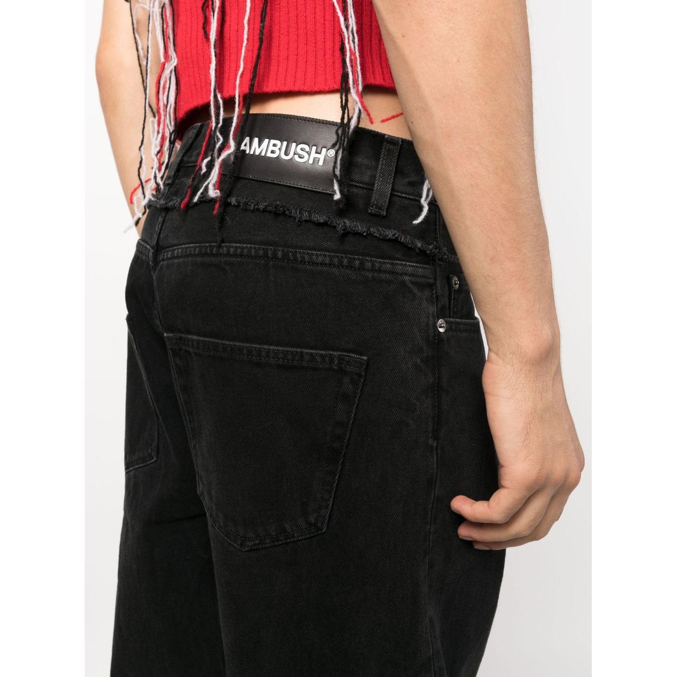 Ambush Jeans Black BMYA020F23DEN0011200