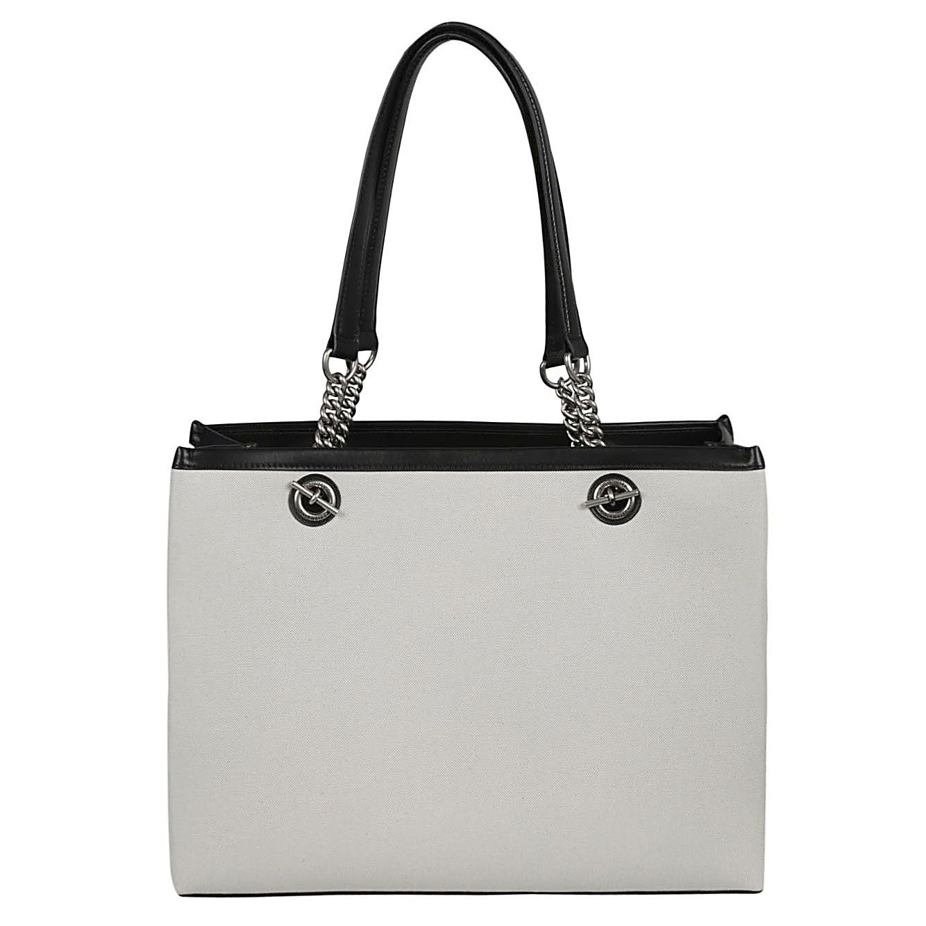 Balenciaga logo print canvas tote bag Shopper