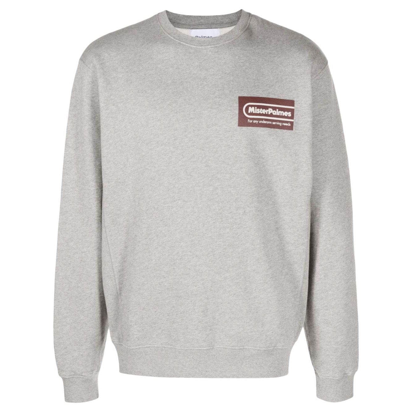 PALMES Sweaters Grey MRPALMESGRAYMELANGE