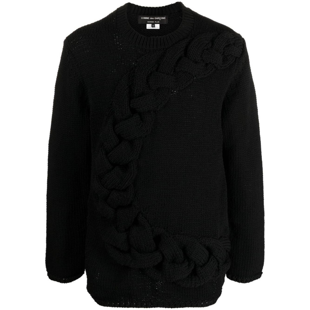 HOMME PLUS Sweaters Black N0090511
