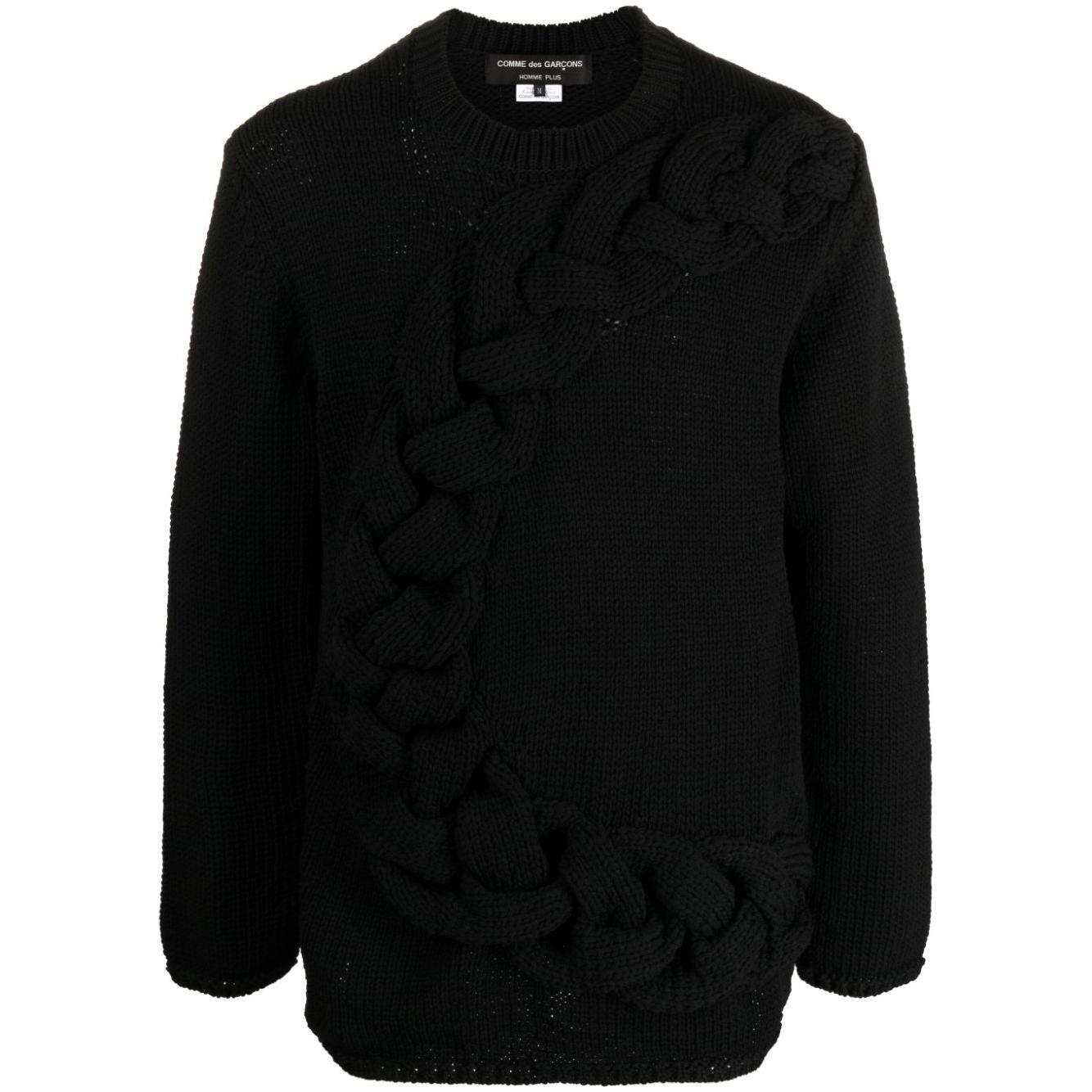 HOMME PLUS Sweaters Black N0090511