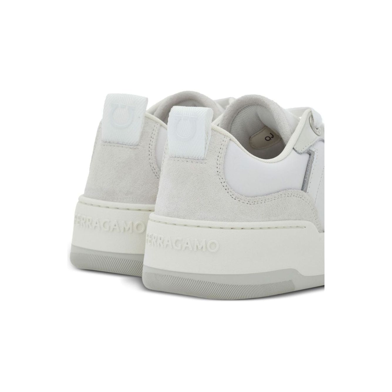 Ferragamo Sneakers White Sneakers Ferragamo Light Gray