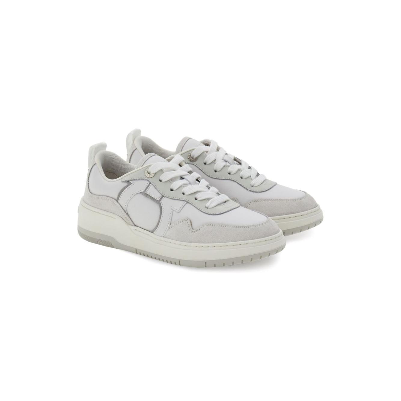 Ferragamo Sneakers White Sneakers Ferragamo Gray