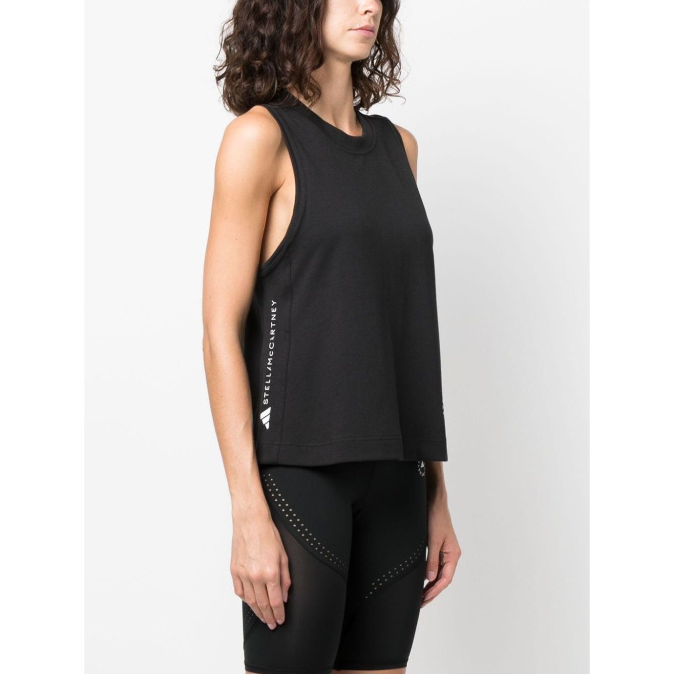Adidas By Stella McCartney Top Black Topwear