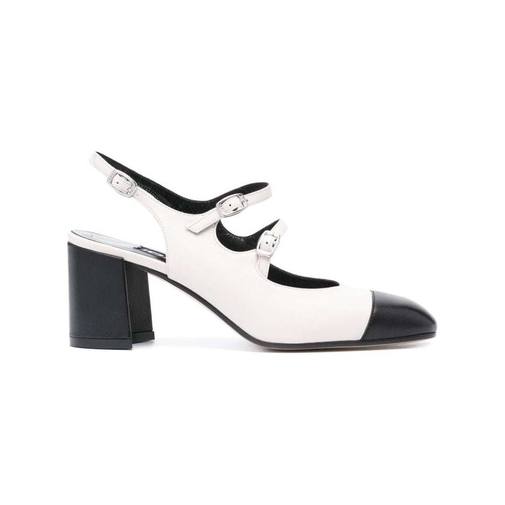 CAREL PARIS With Heel Beige PAPAYA22BEIGE/NOIR