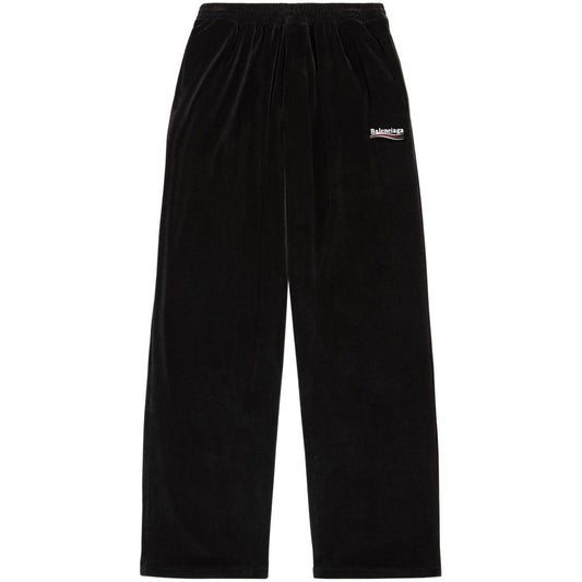 Balenciaga logo embroidered track pants Trousers