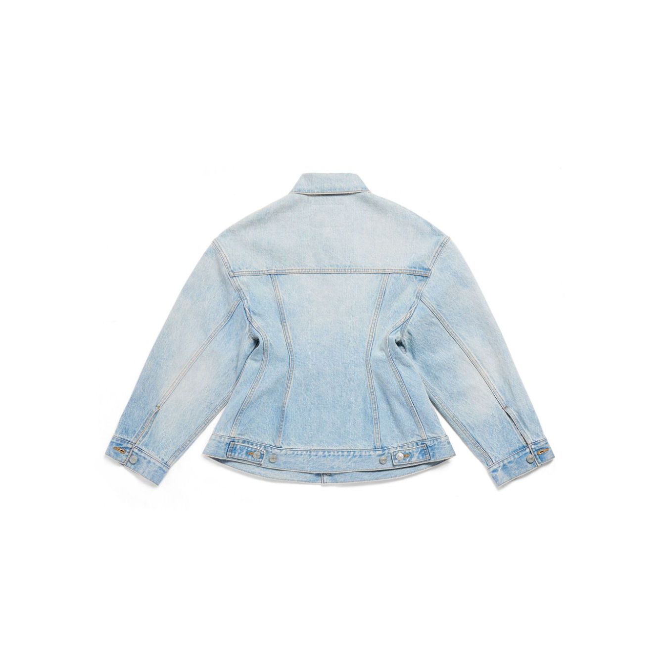 Balenciaga Hourglass silhouette denim jacket Jackets