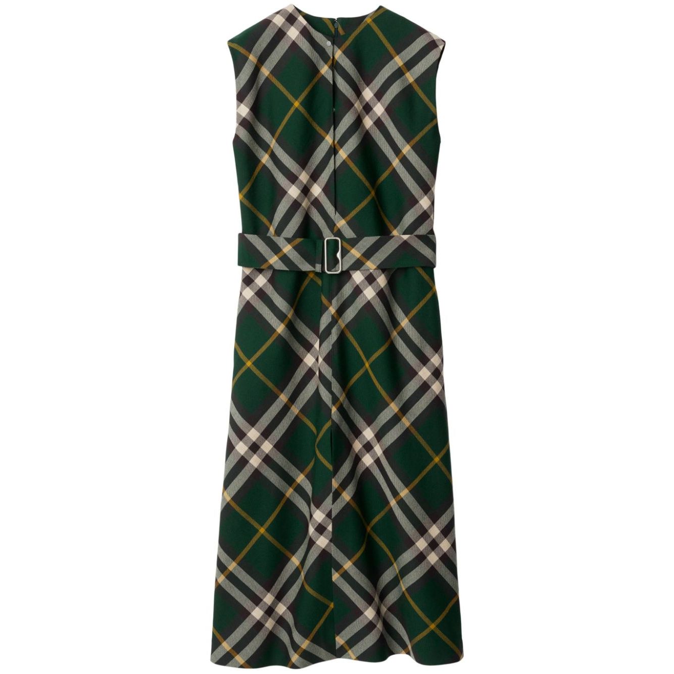 Burberry Nova Check Midi Dress Dresses