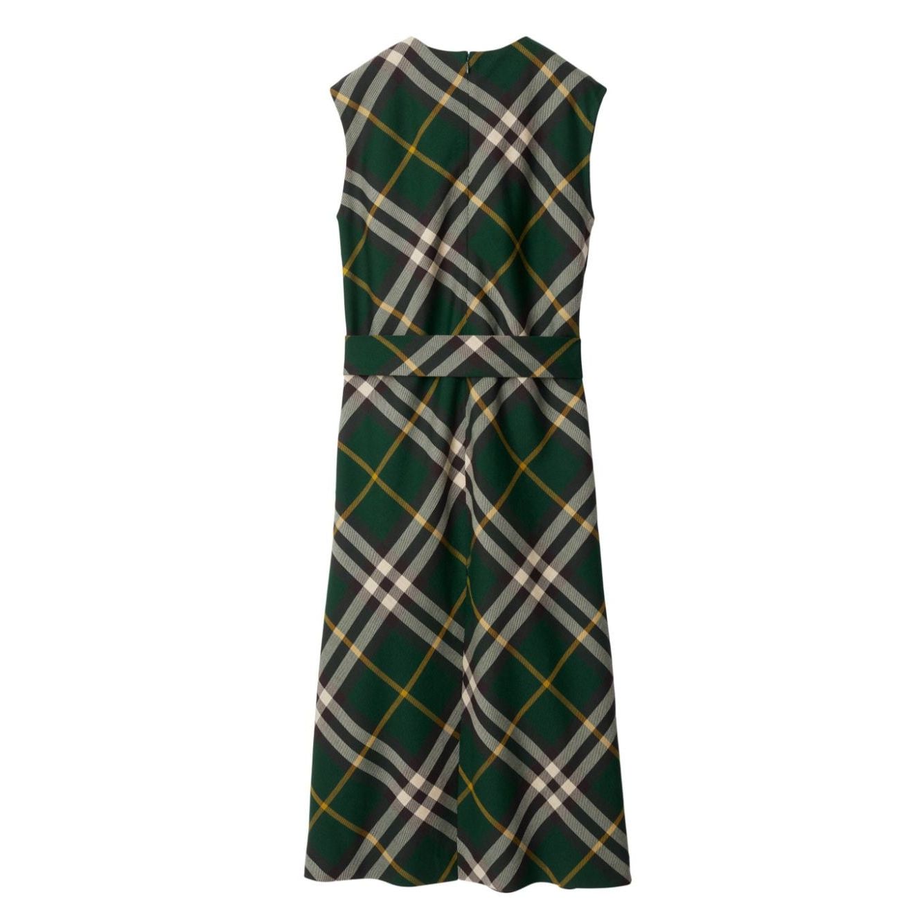 Burberry Nova Check Midi Dress Dresses