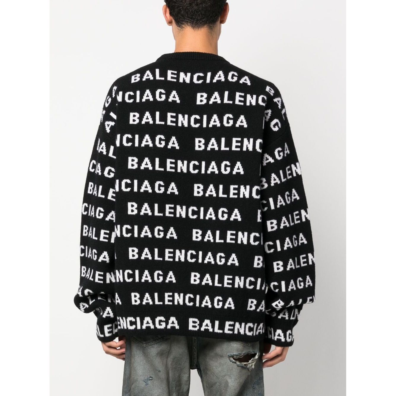 Balenciaga logo sweater Topwear