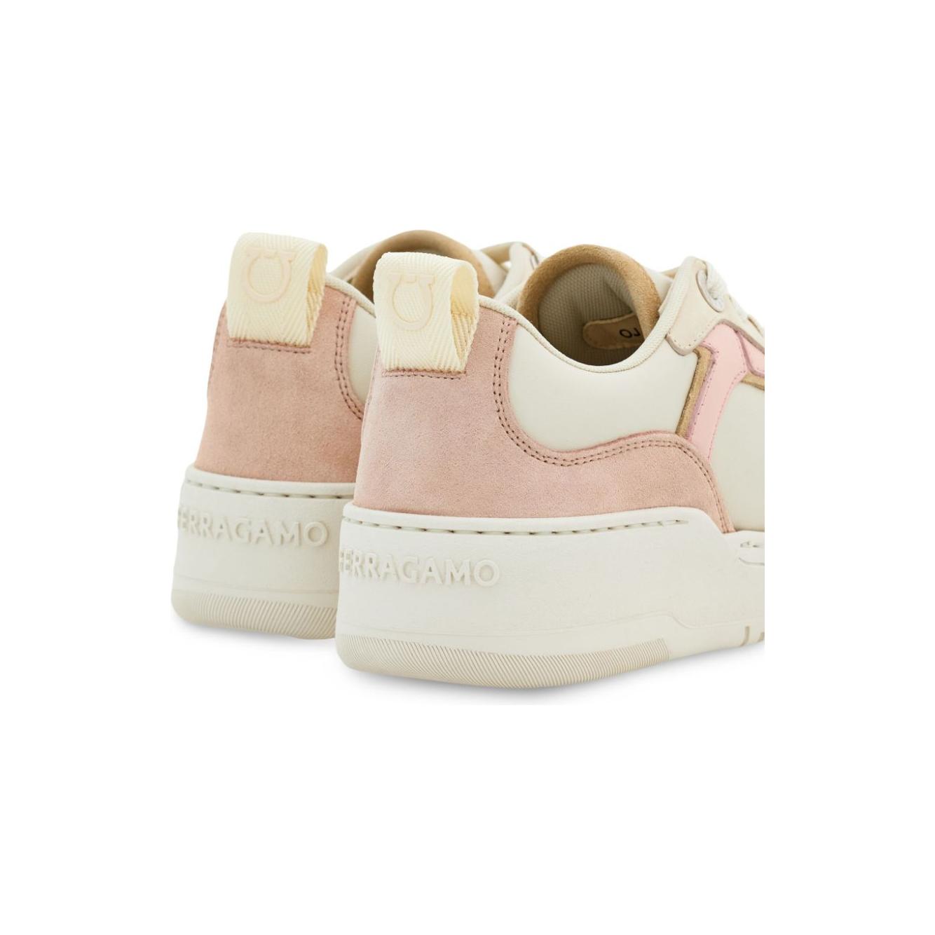 Ferragamo Sneakers Powder Sneakers Ferragamo Light Gray