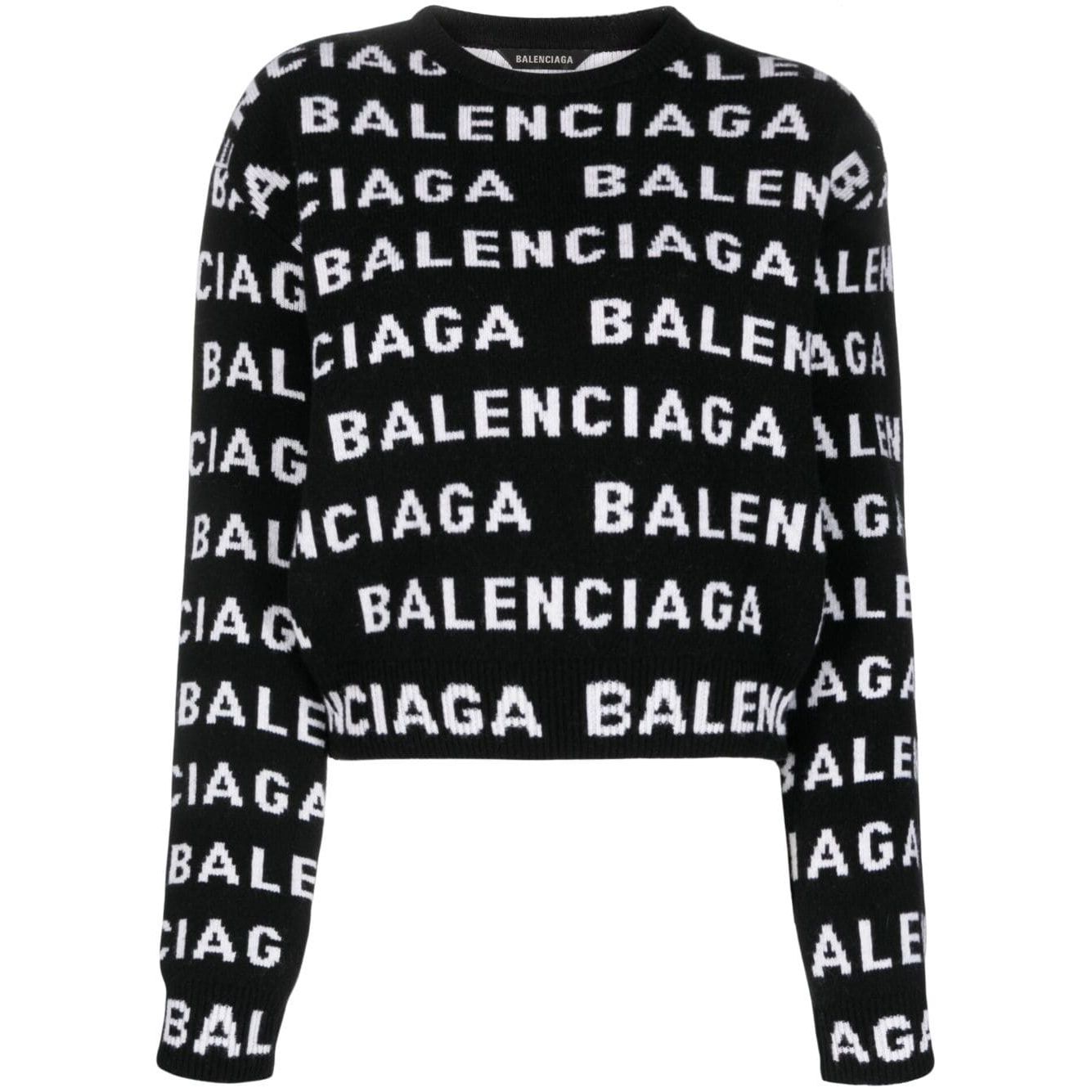 Balenciaga Logo wool sweater Topwear