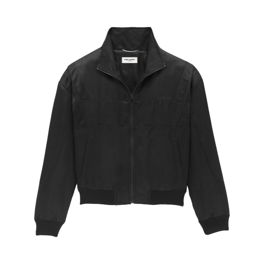 Saint Laurent blouson in satin 779952Y2D601000