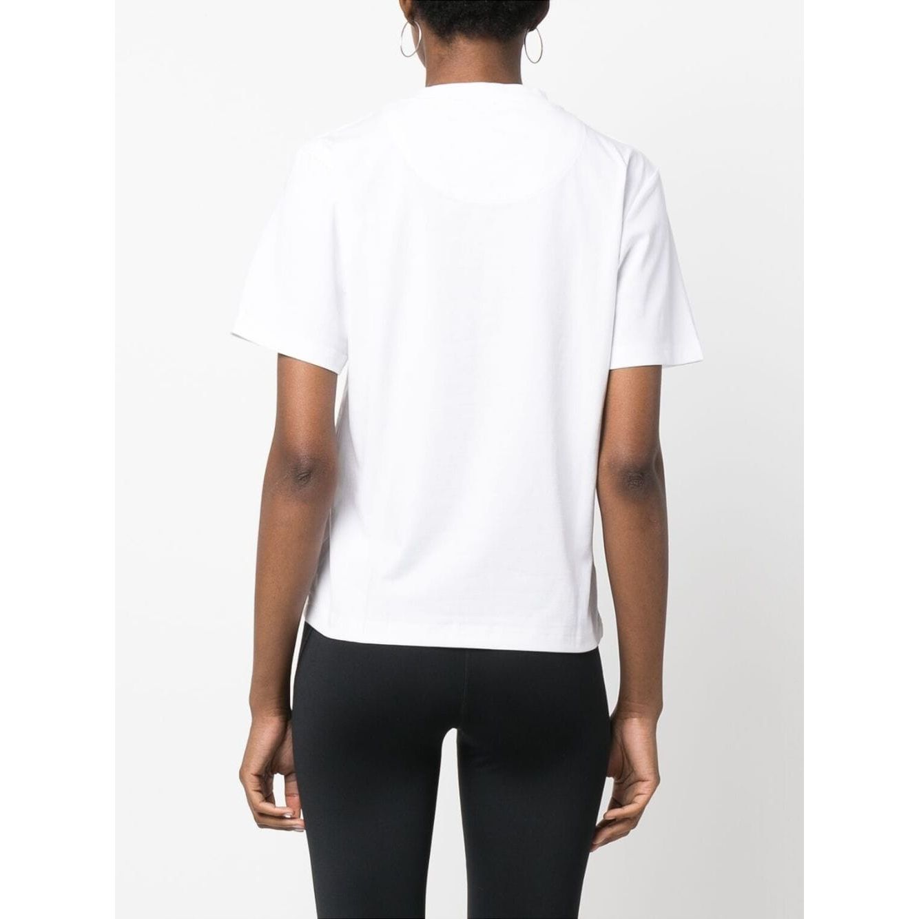 Adidas By Stella McCartney T-shirts and Polos White Topwear Adidas By Stella McCartney Dark Slate Gray