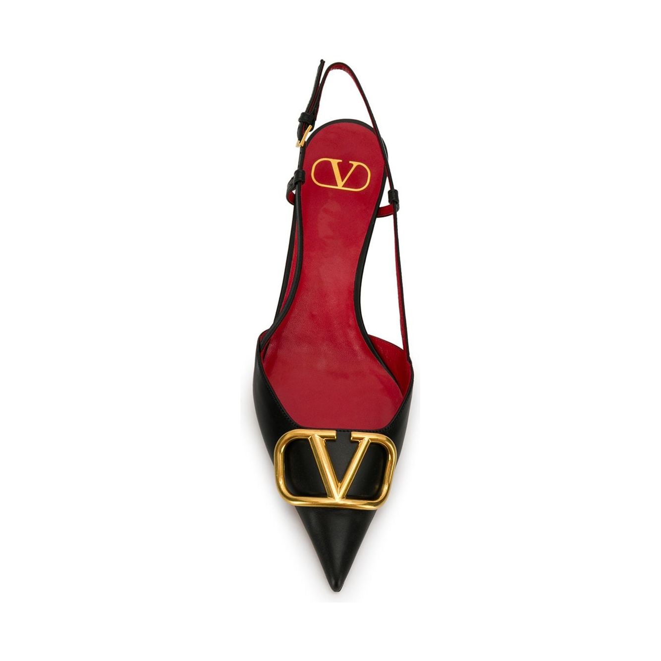 Valentino Garavani With Heel Black Medium Heel Valentino Garavani Brown