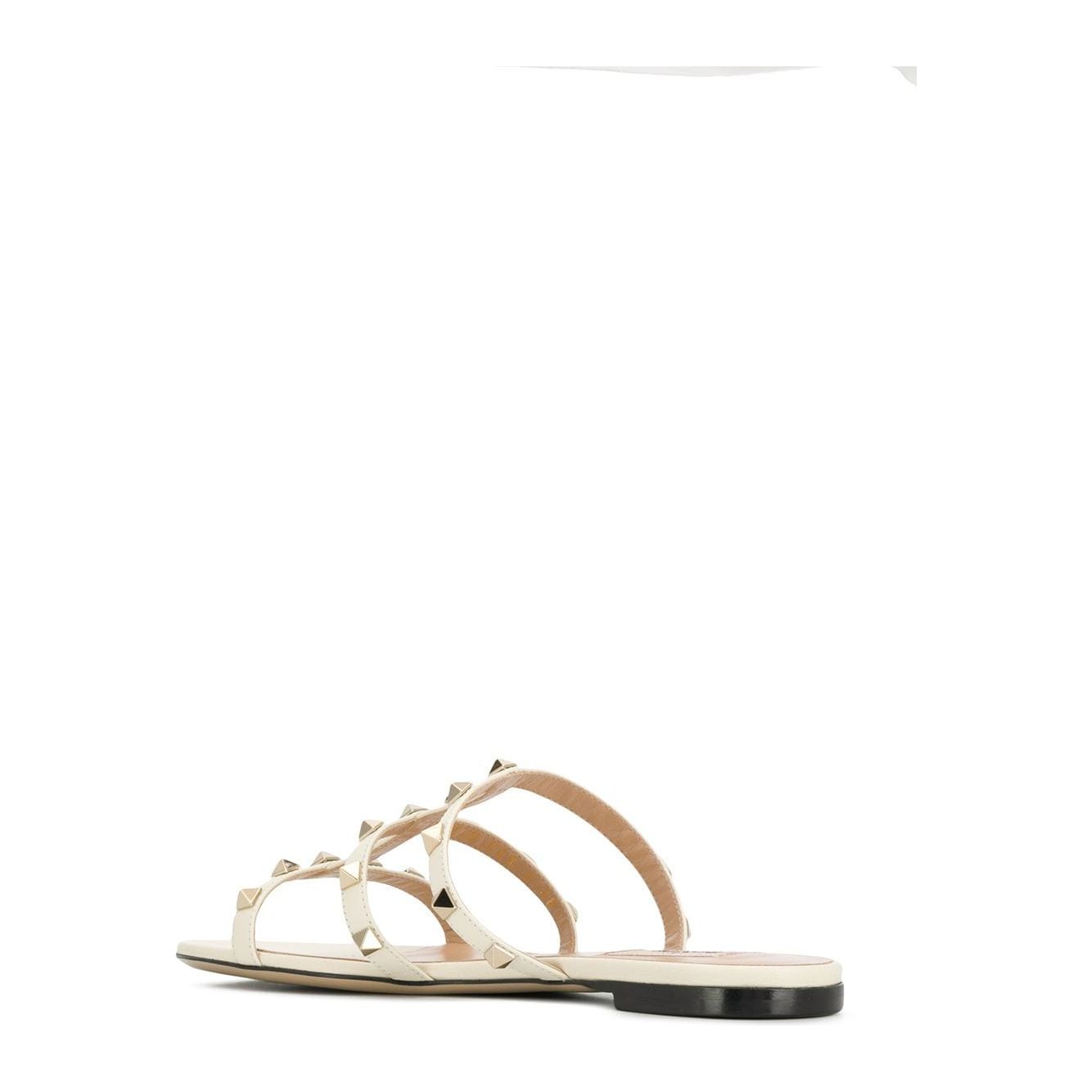 Valentino Garavani Sandals White Sandals Valentino Garavani Light Gray