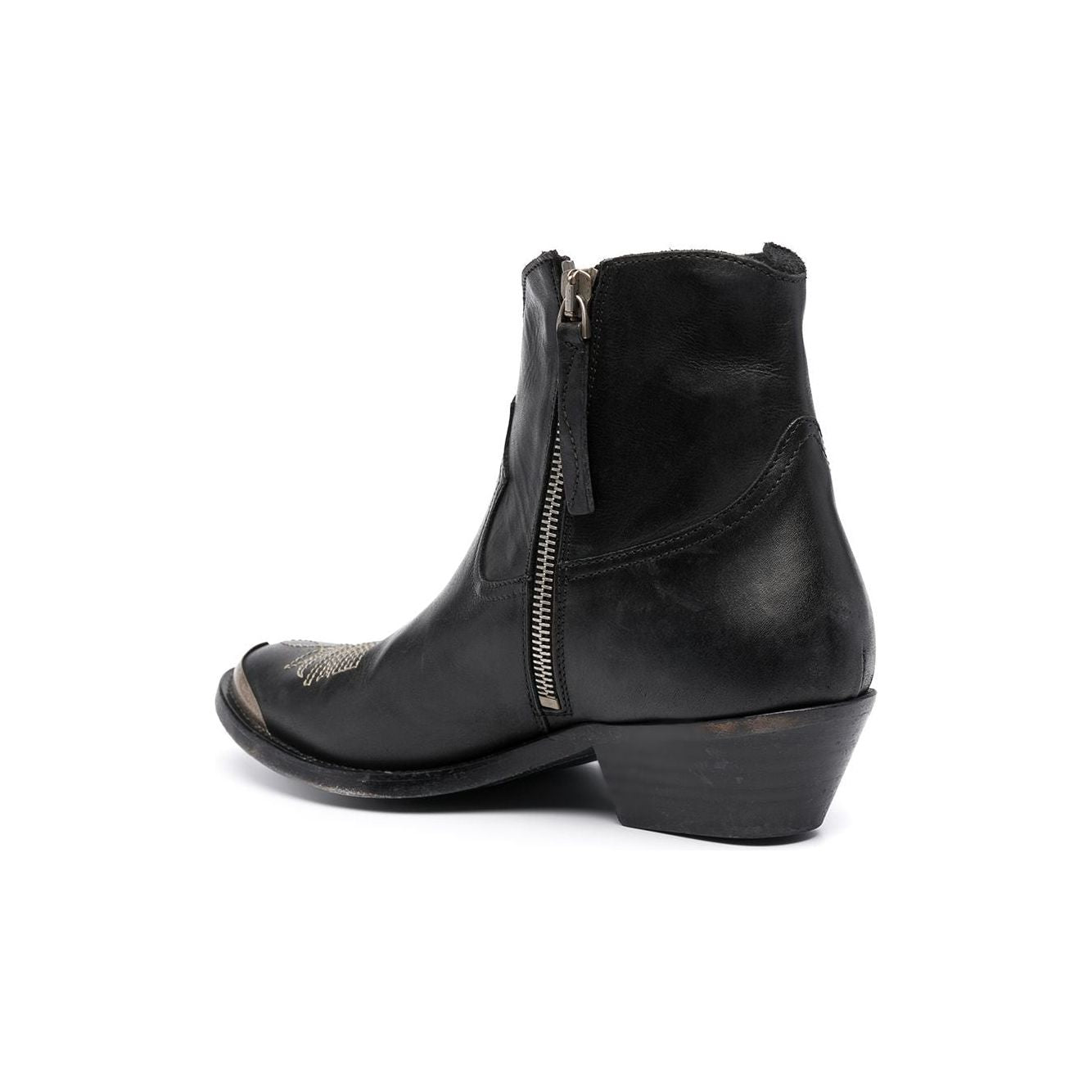 Golden Goose Boots Black Boots Golden Goose Dark Slate Gray
