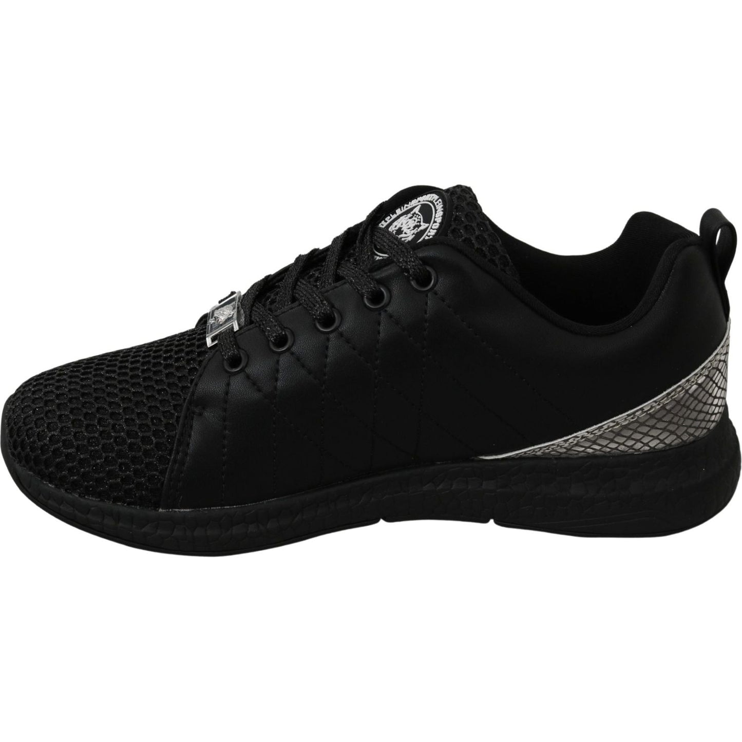 Philipp Plein Black Casual Running Sneakers Shoes WOMAN SNEAKERS