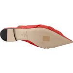 Jimmy Choo Chic Red Pointed Toe Leather Flats 191714981690