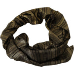 Dolce & Gabbana Elegant Gold Silk Blend Scarf Dolce & Gabbana Black