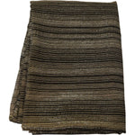 Dolce & Gabbana Elegant Gold Silk Blend Scarf Dolce & Gabbana Black