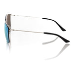 Frankie Morello Silver Metallic Men's Sunglass FR-22137