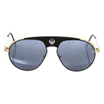 Frankie Morello Black Metallic Men's Sunglass FR-22124