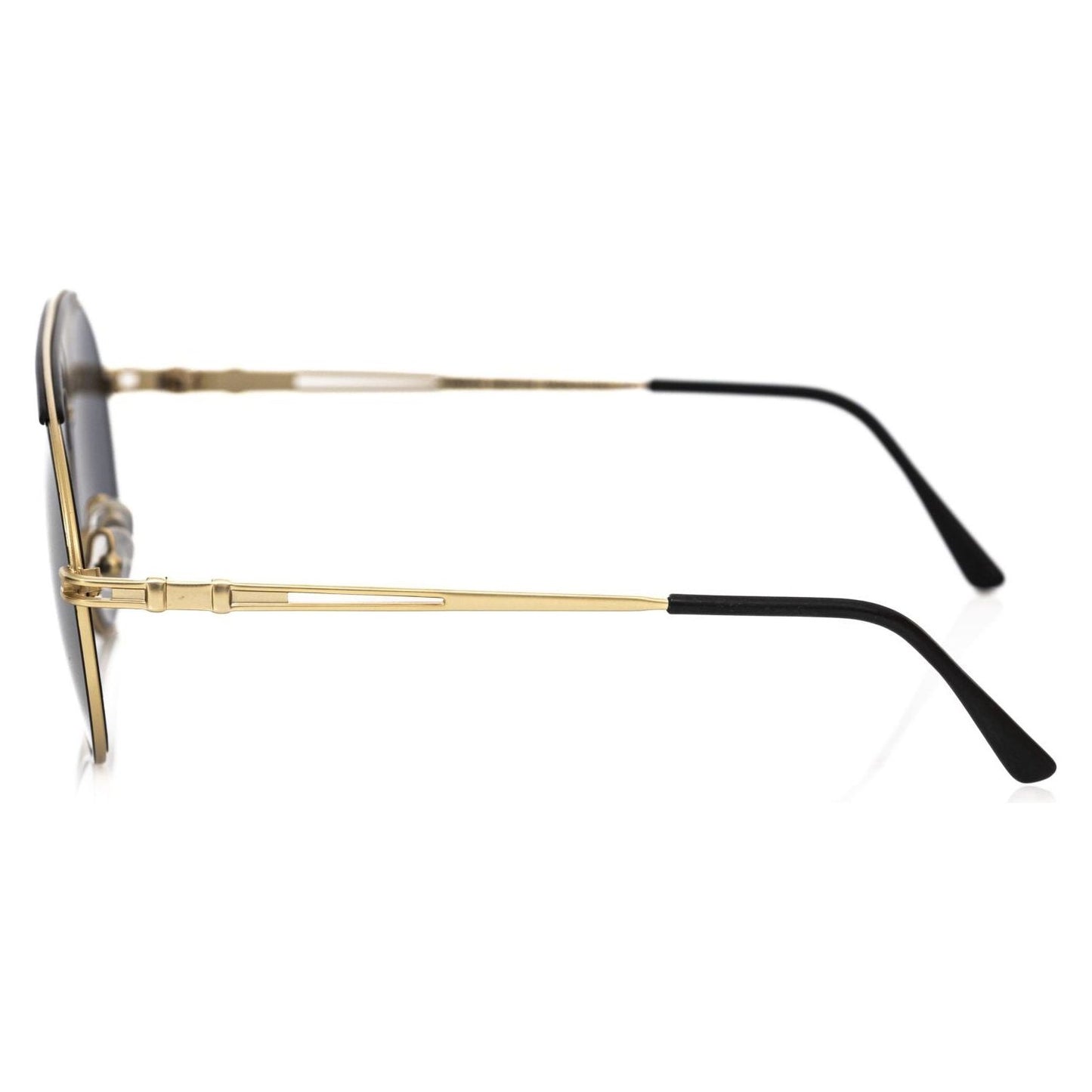Frankie Morello Black Metallic Men's Sunglass FR-22124