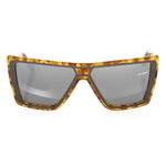 Frankie Morello Brown Acetate Women Sunglass FR-22068