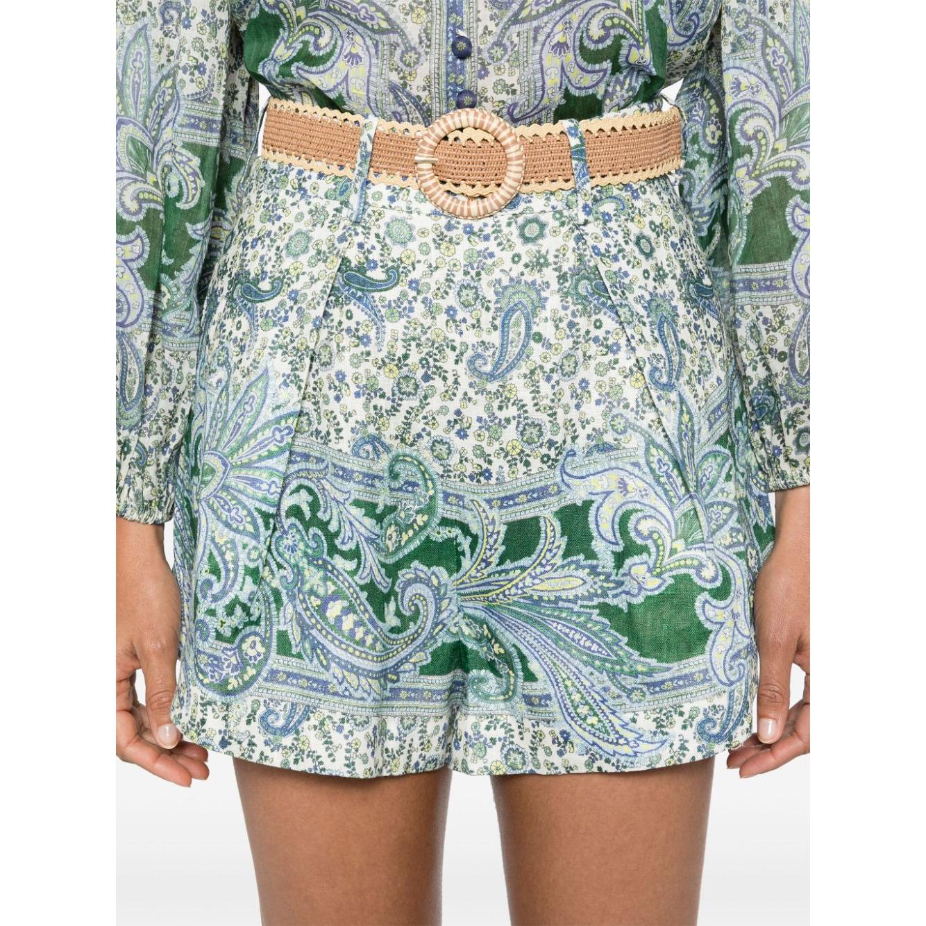 Zimmermann Shorts Green