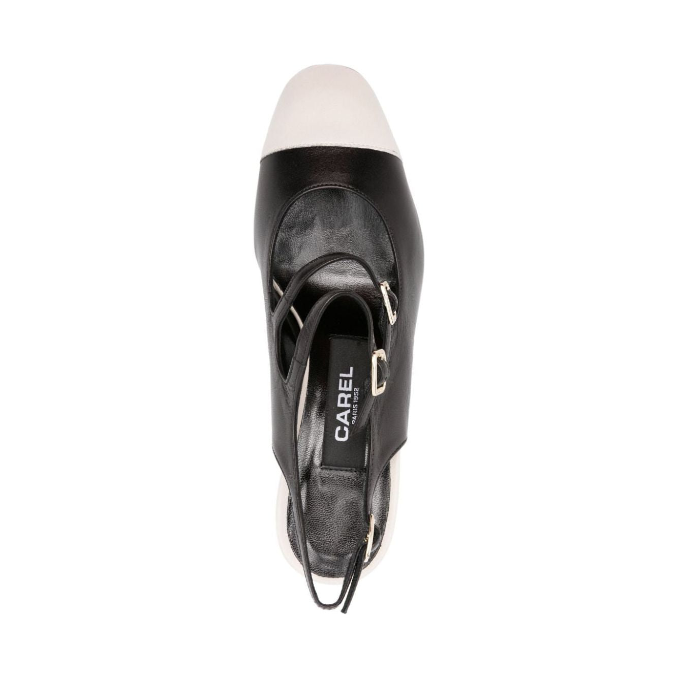 CAREL PARIS With Heel Black Medium Heel Carel Paris Dark Slate Gray