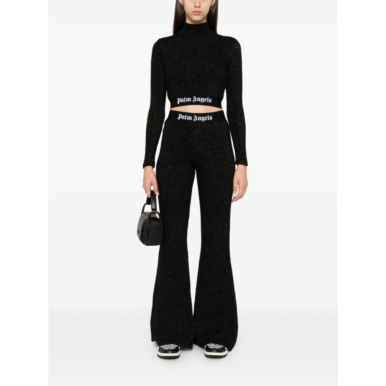 Palm Angels Trousers Black Trousers