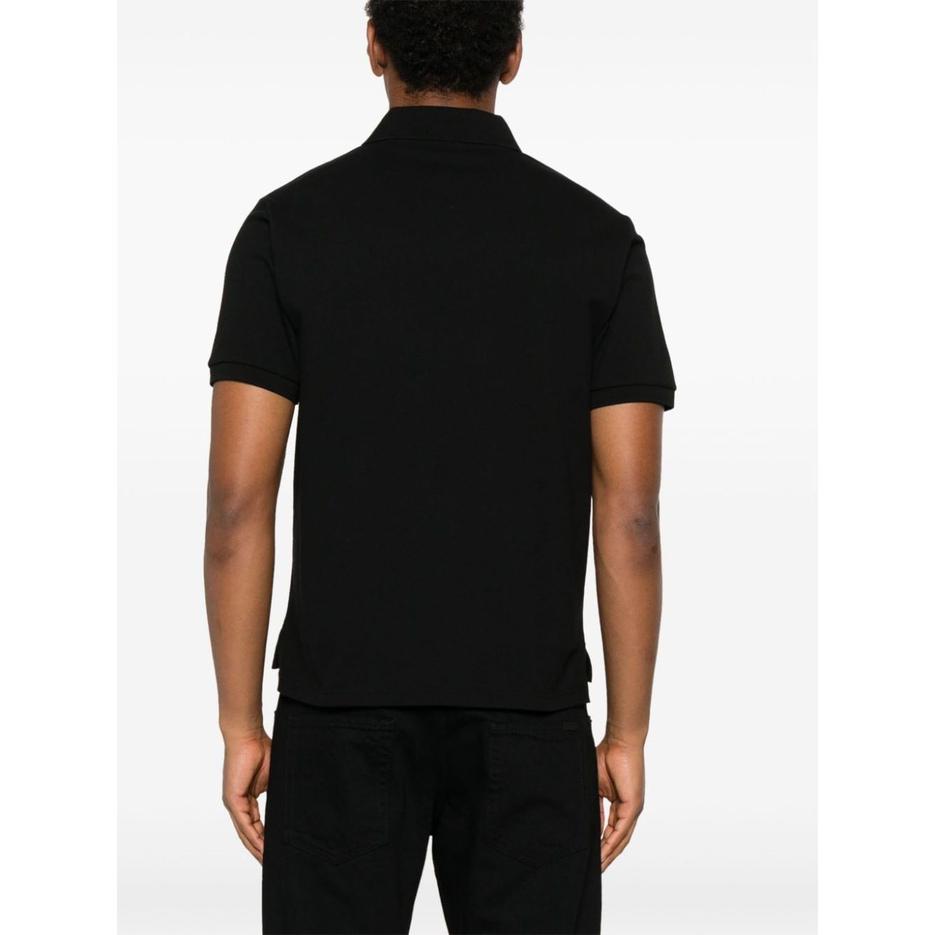 Saint Laurent Piquet cotton polo shirt 798944Y37HC1000
