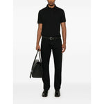 Saint Laurent Piquet cotton polo shirt 798944Y37HC1000