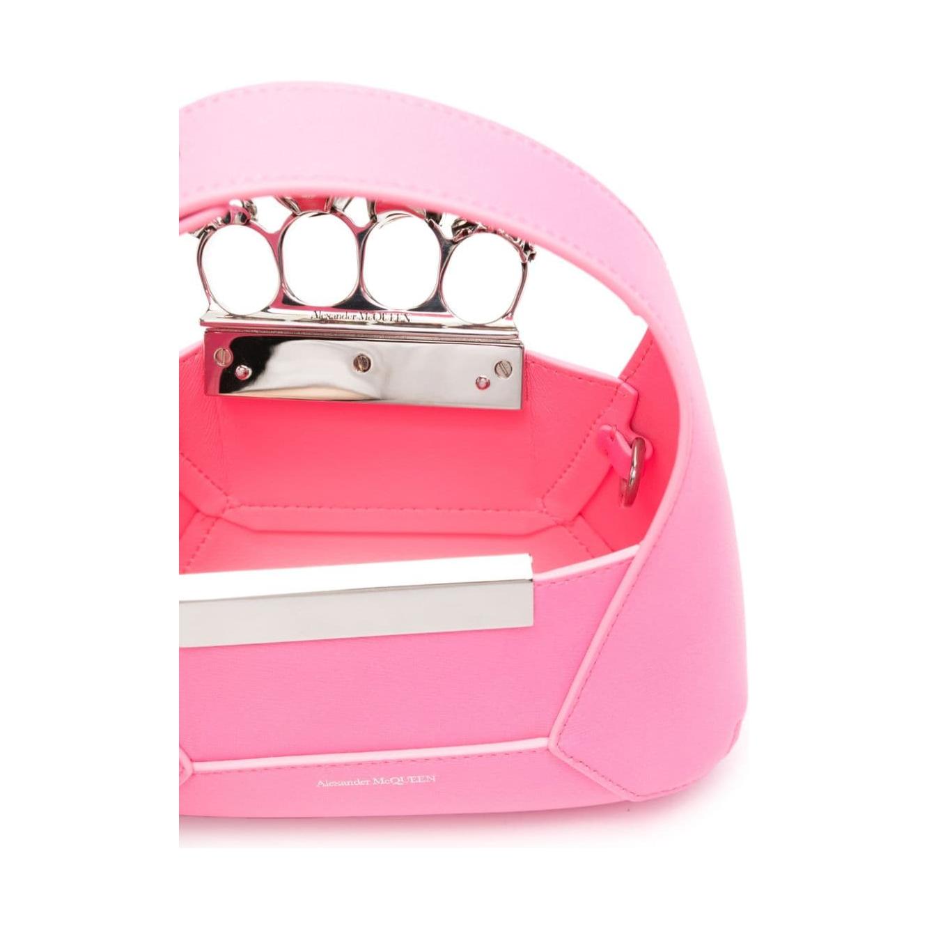 Alexander McQueen Mini Jeweled Tote Bag Handbag Alexander Mcqueen Hot Pink