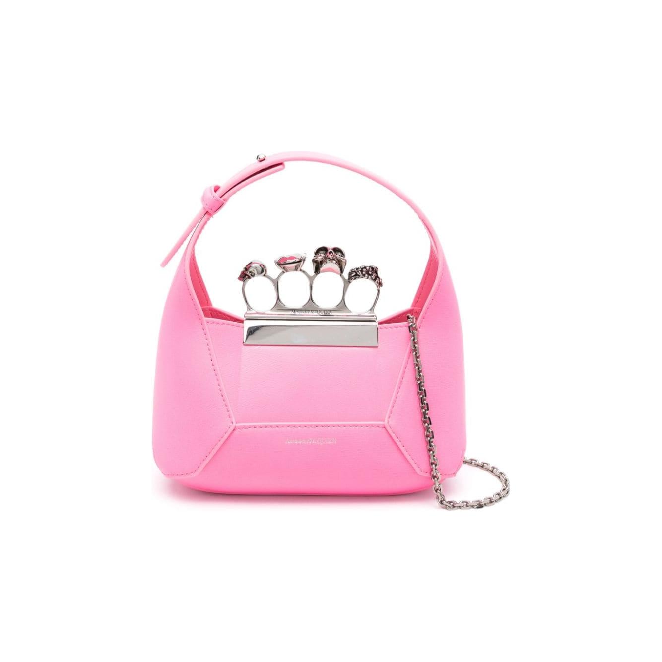 Alexander McQueen Mini Jeweled Tote Bag Handbag Alexander Mcqueen Light Pink