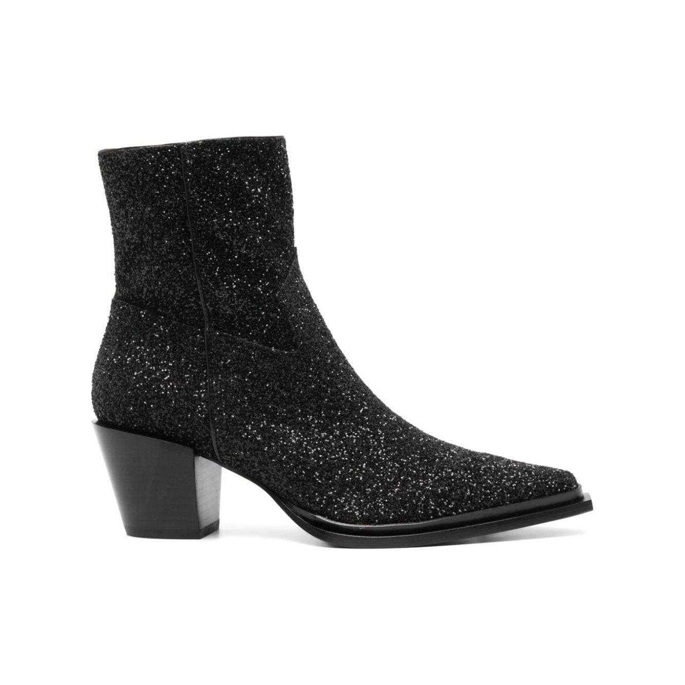 Jimmy Choo Cece Ab Glitter Ankle Boots 60mm